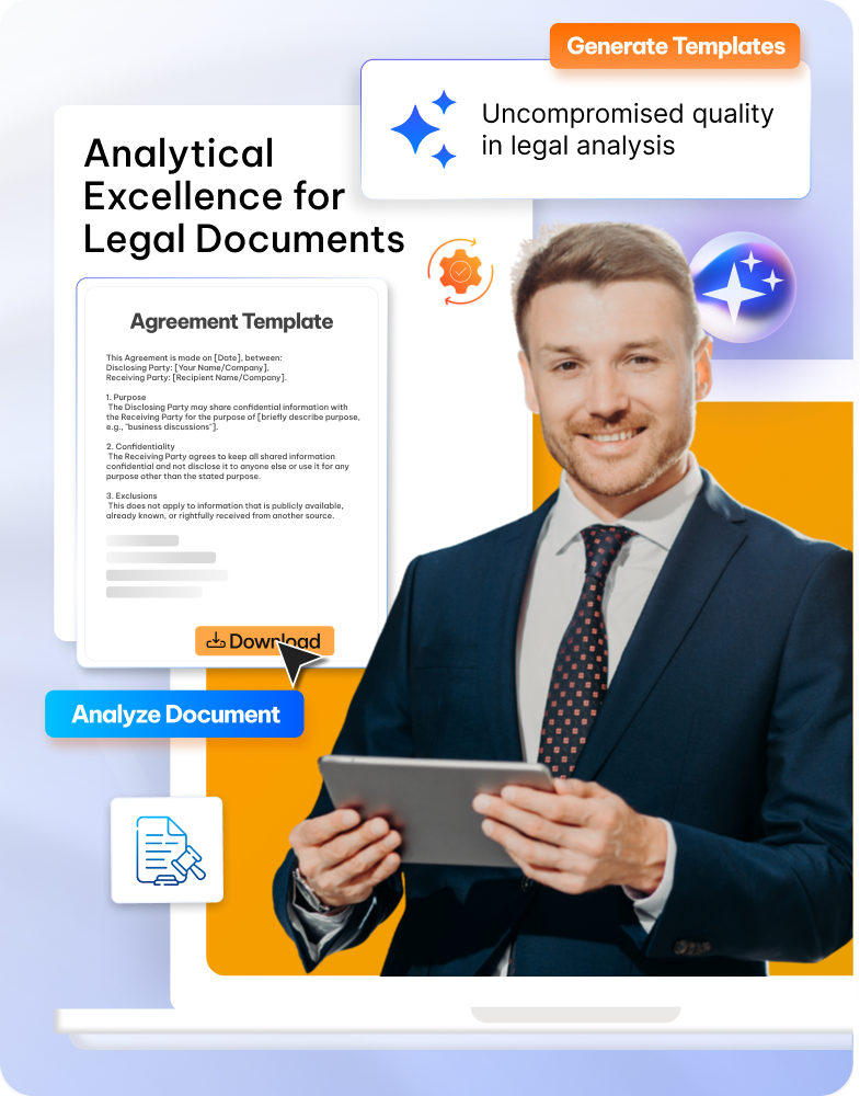AI legal document drafting and analysis feature in the CaseFox software