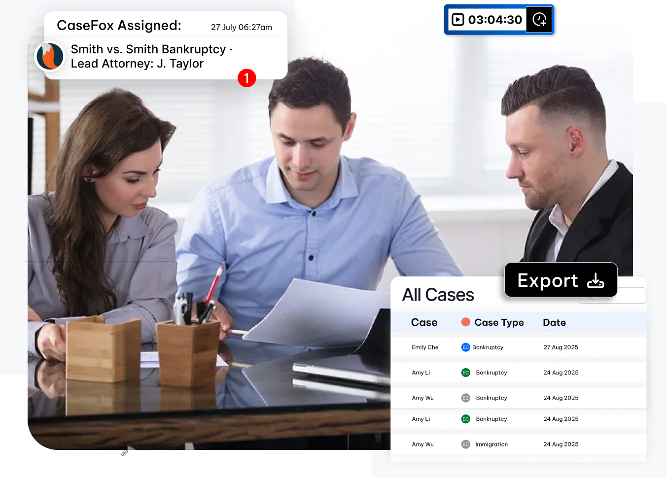 CaseFox bankruptcy software for attorneys