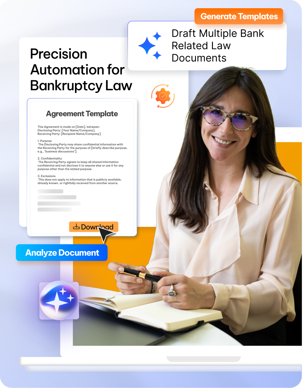 Legal AI Document Drafting in CaseFox bankruptcy software for lawyers