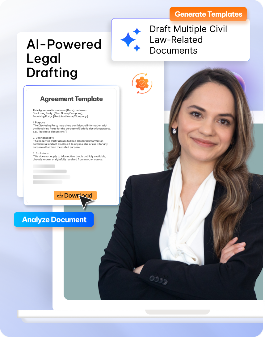 Legal AI Document Drafting in CaseFox civil litigation law software