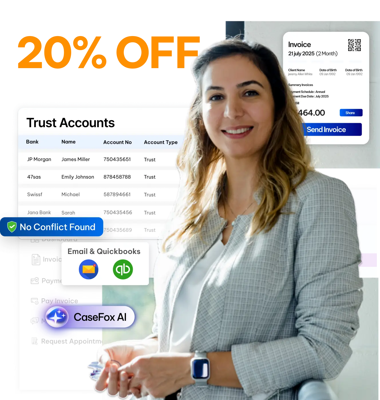 Law Society of Orange County Bar Association members benefit - CaseFox legal software