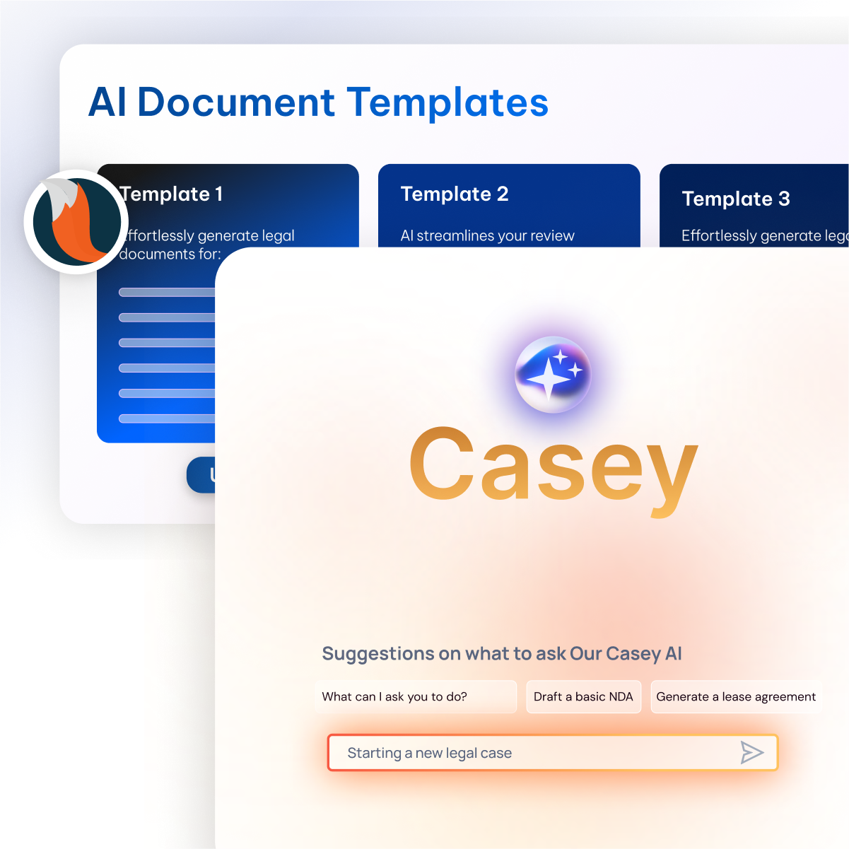 AI Document Creation feature in CaseFox elder law lawyers software