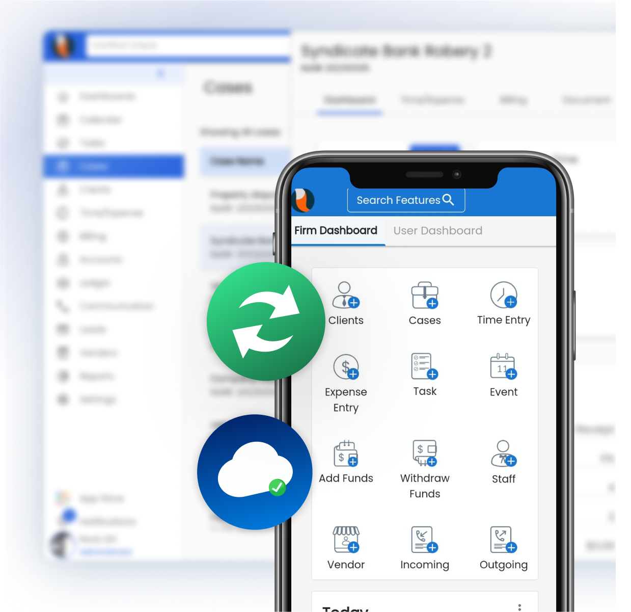 Mobile App and Cloud Access - CaseFox elder law lawyers software