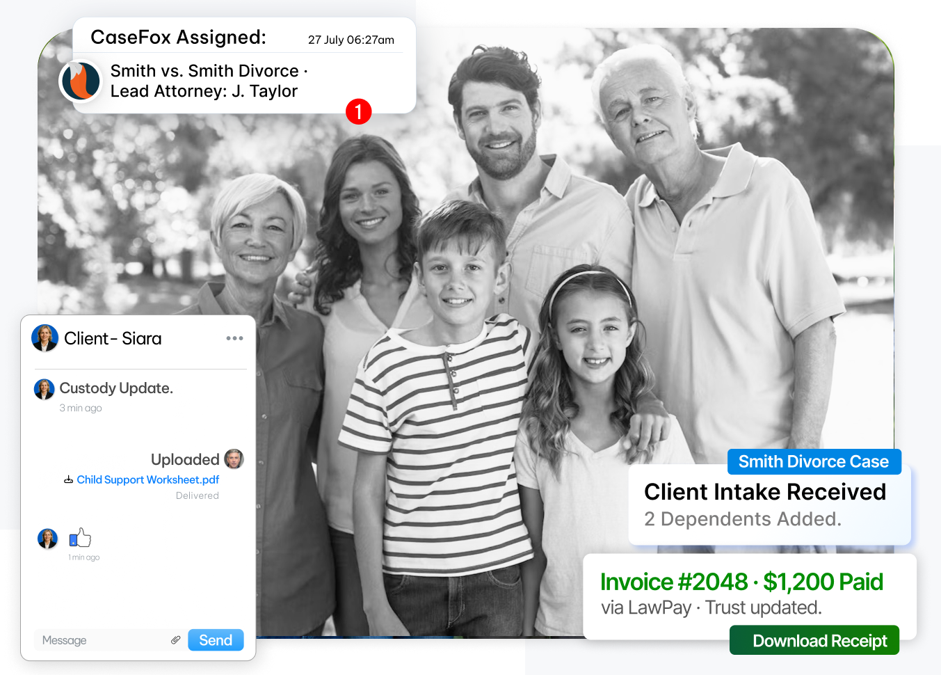 CaseFox family law software