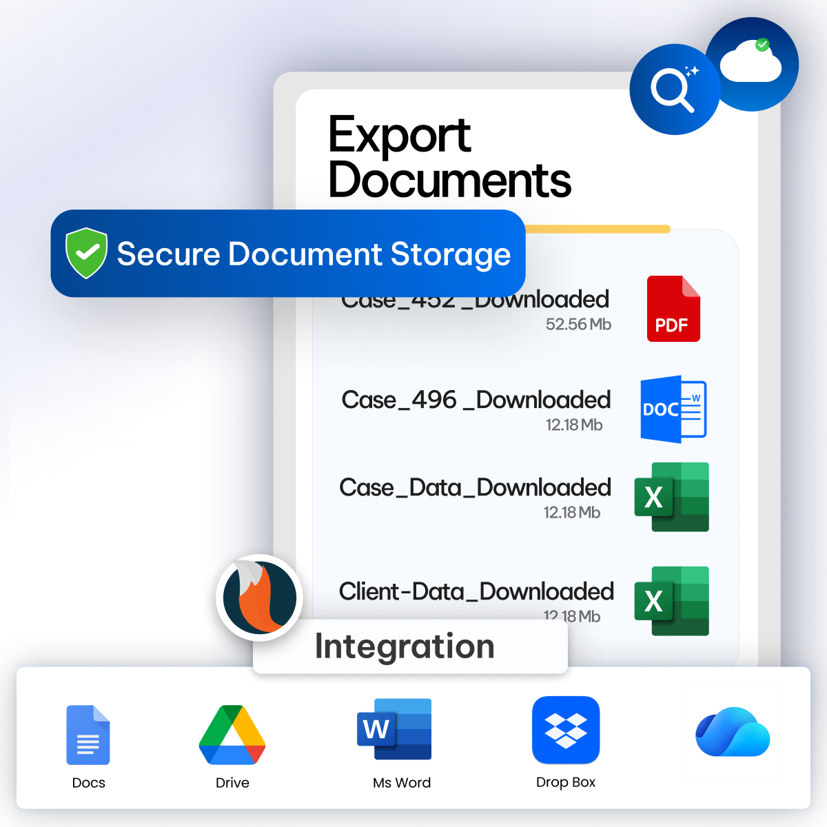 CaseFox Government legal document management software