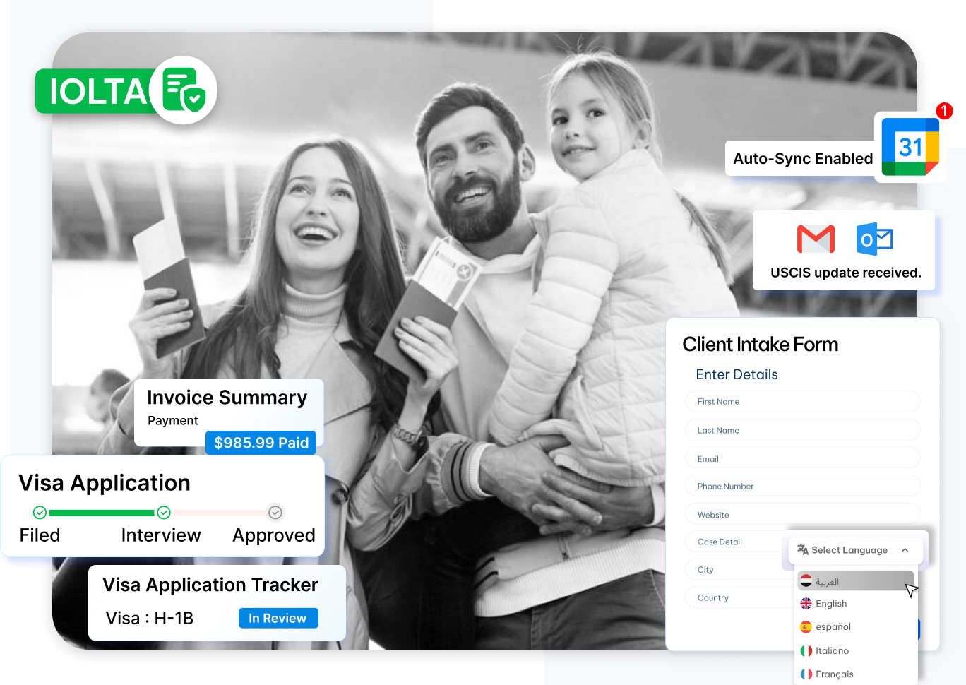 CaseFox immigration law software