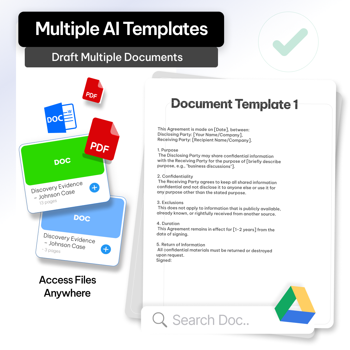 Document management in CaseFox software for immigration attorneys