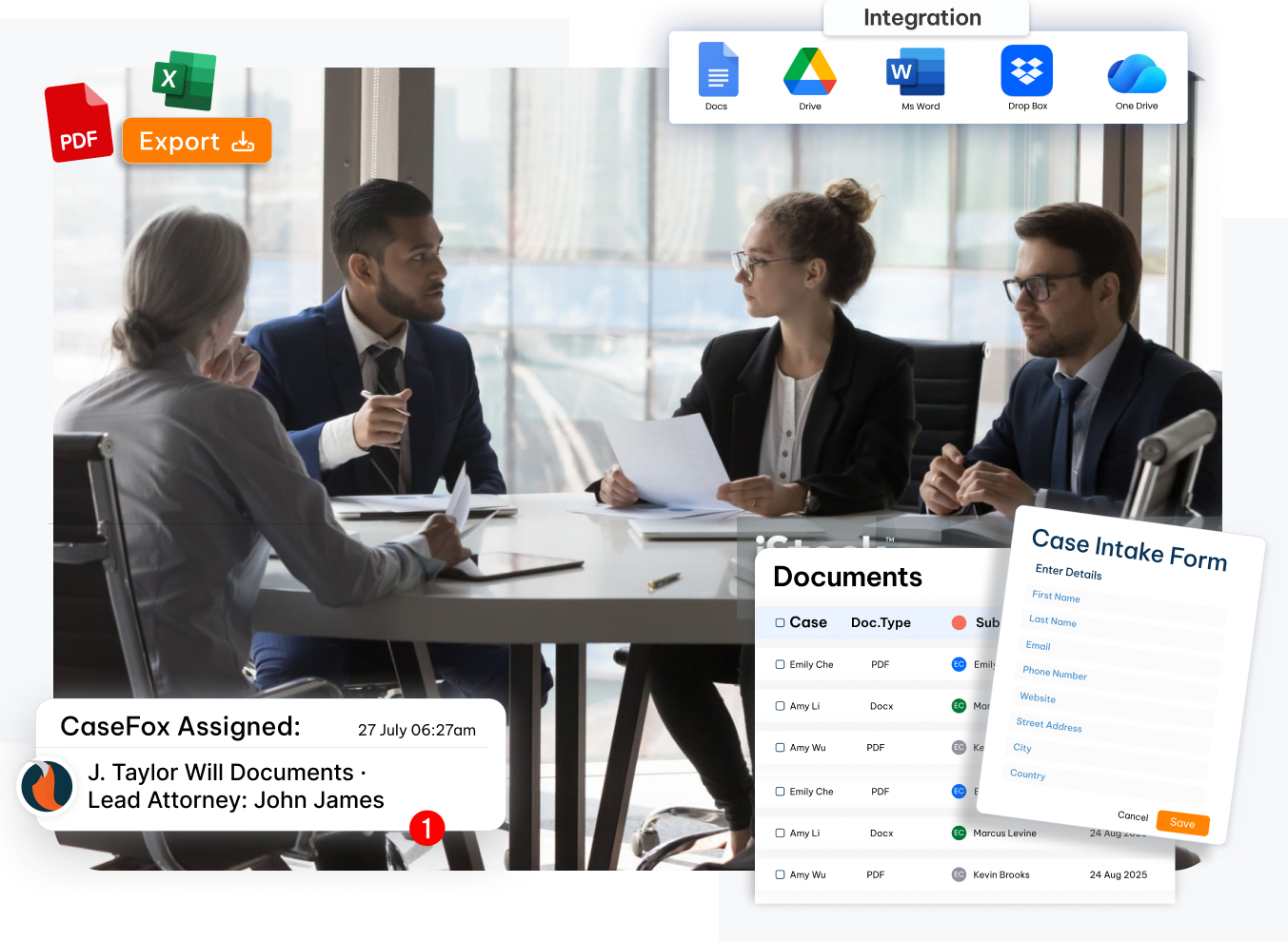 CaseFox - In-house counsel legal software