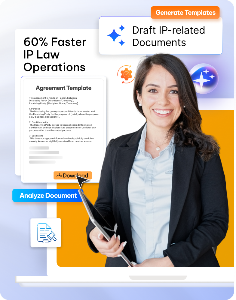 AI Document Drafting in CaseFox IP attorneys software
