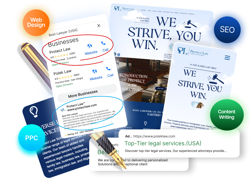 CaseFox's best law firm website design & development services