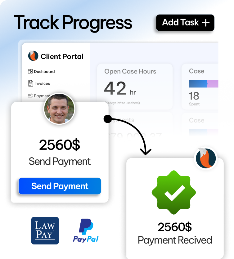 CaseFox Easy UI Branded Billing Invoice