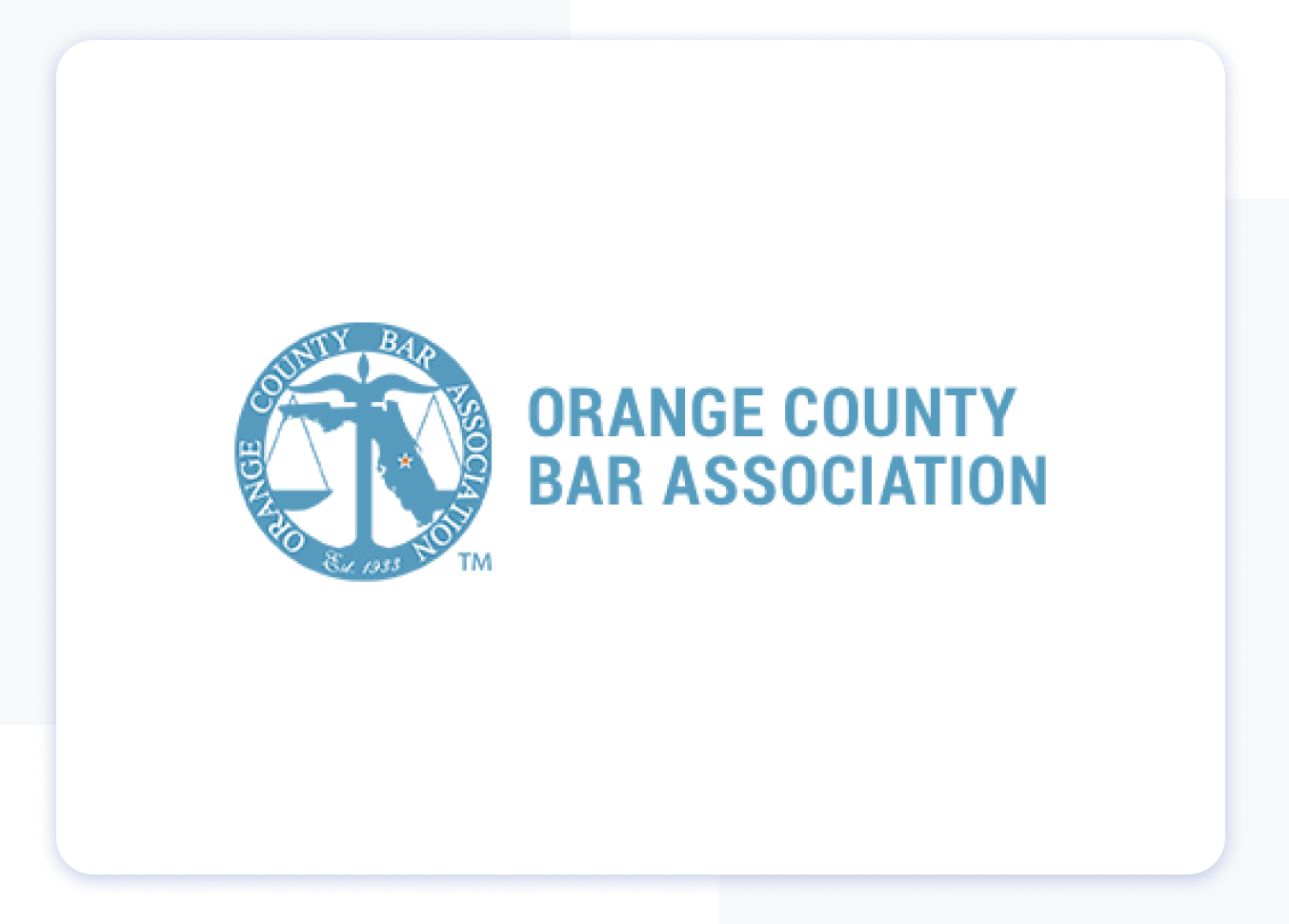 Orange County Bar Association (OCBA) logo