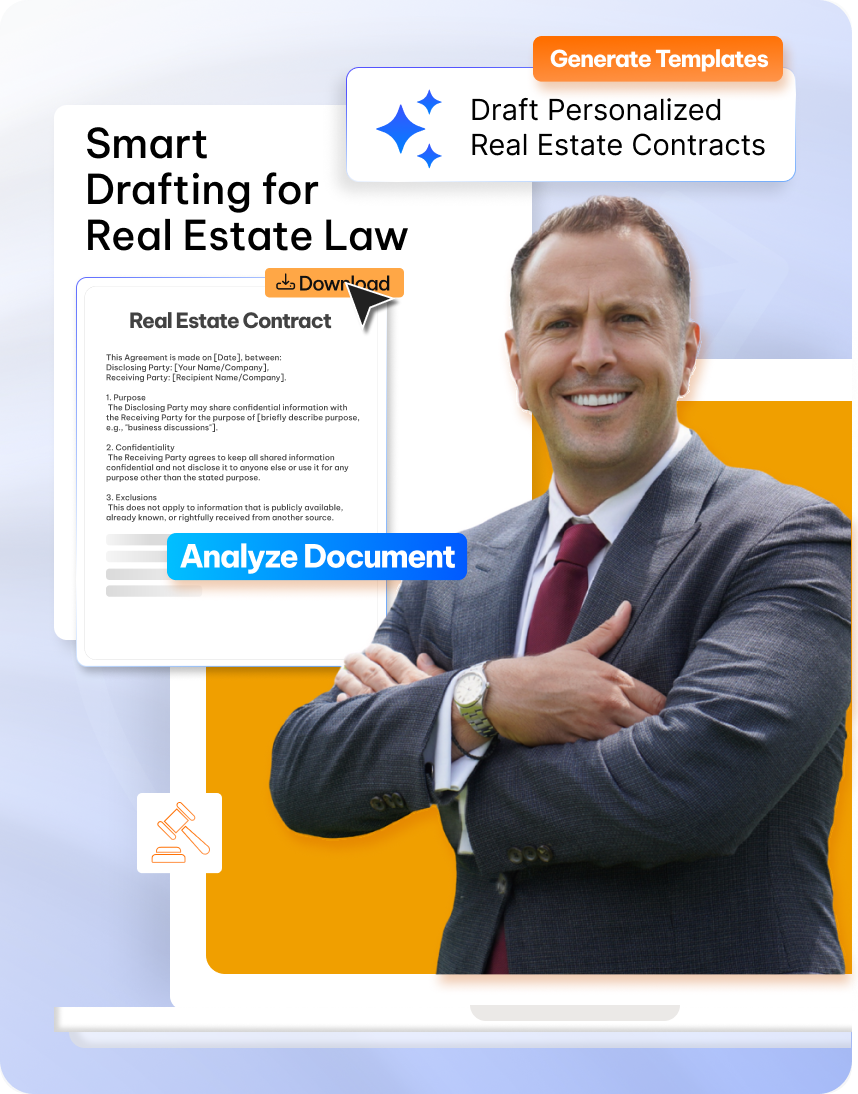 Legal AI Document Drafting in CaseFox real estate legal software