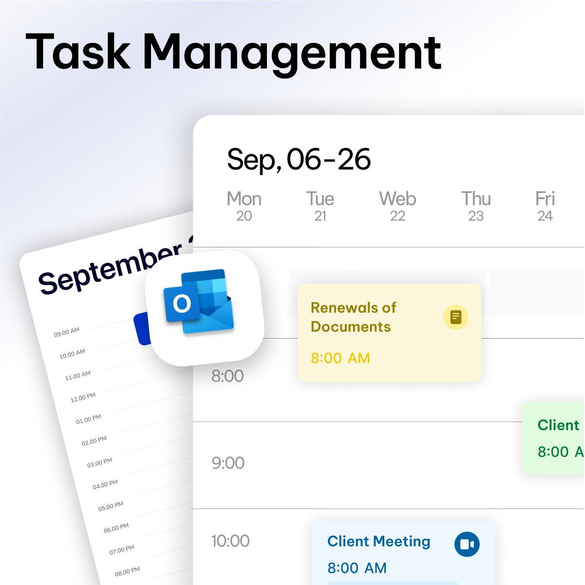 Events and task tracking in CaseFox real estate lawyer software