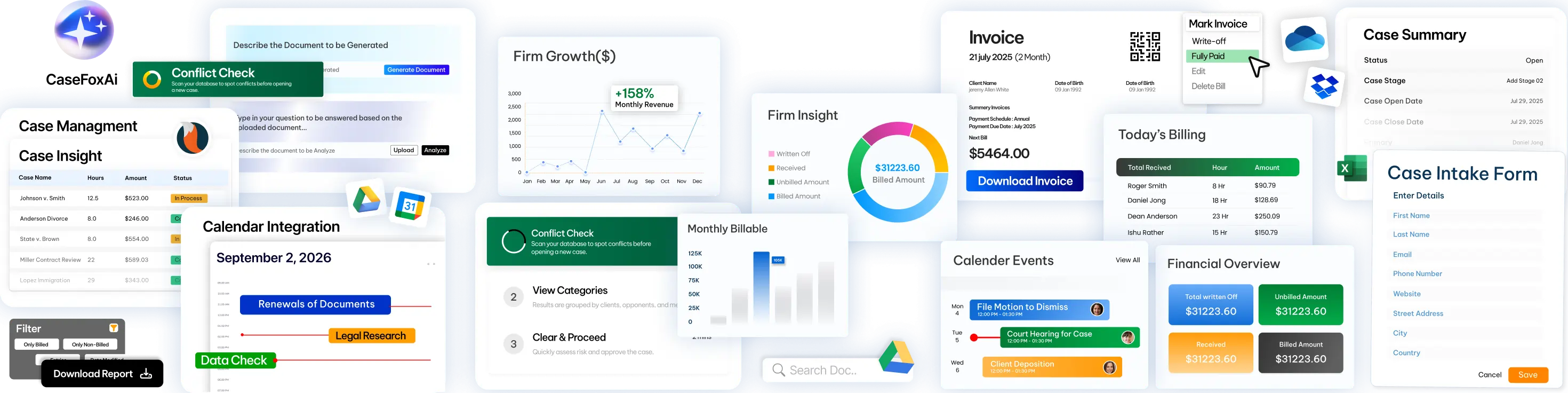 CaseFox - Legal software for midsize law firms