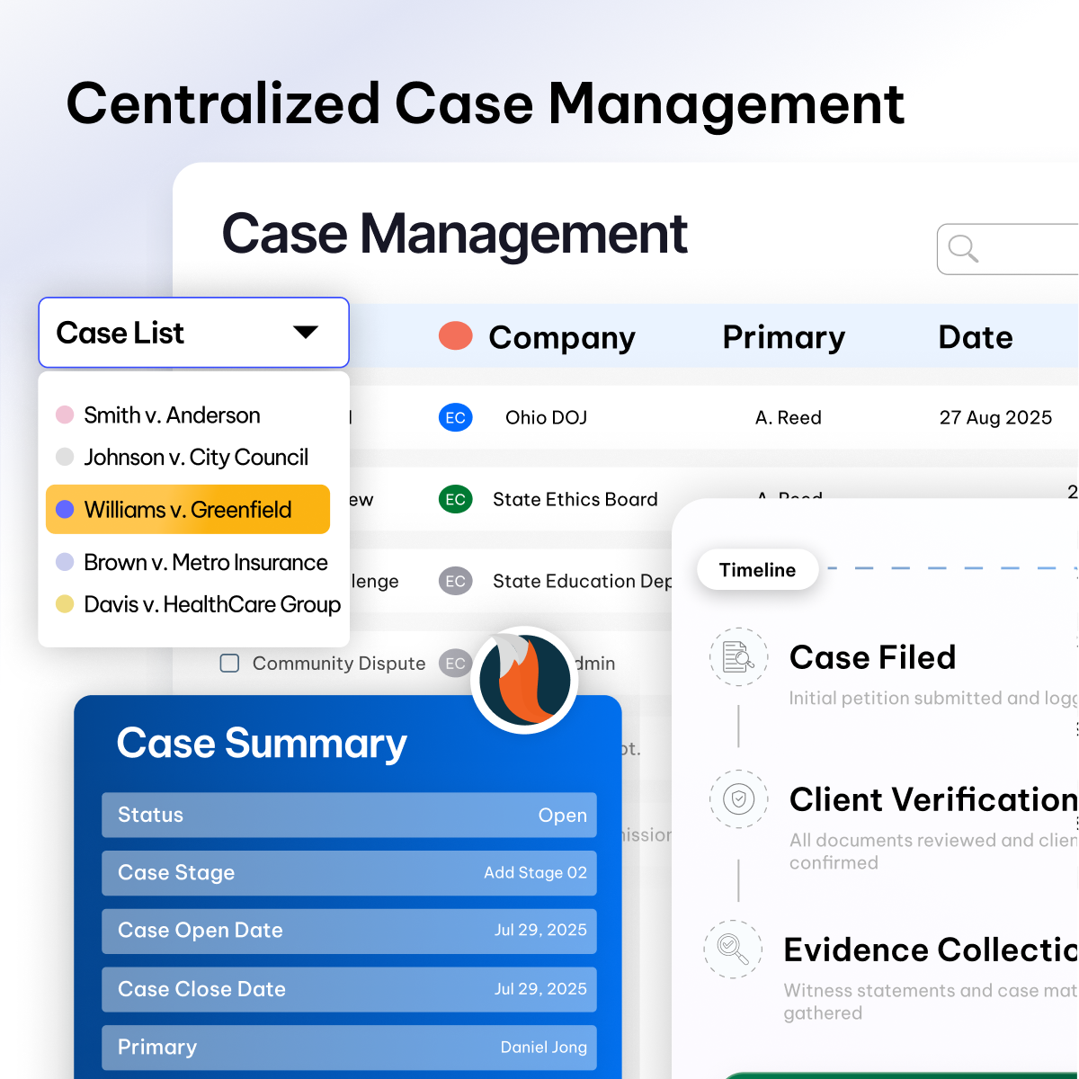 Legal case management software for State Bar of Texas members - CaseFox
                  