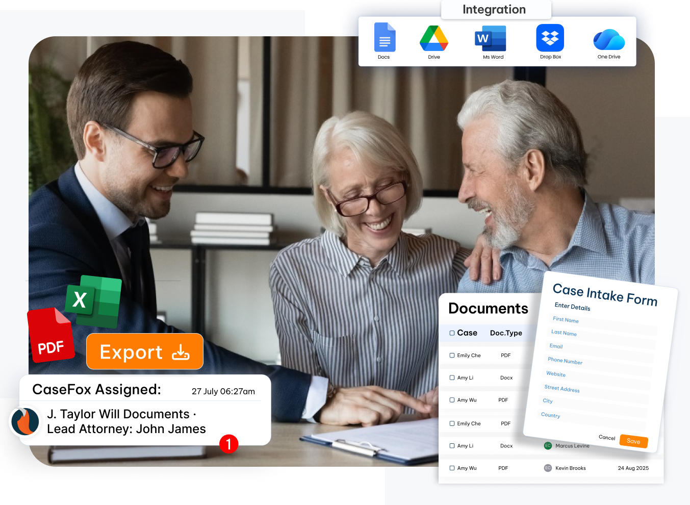 CaseFox wills and estate planning software for lawyers