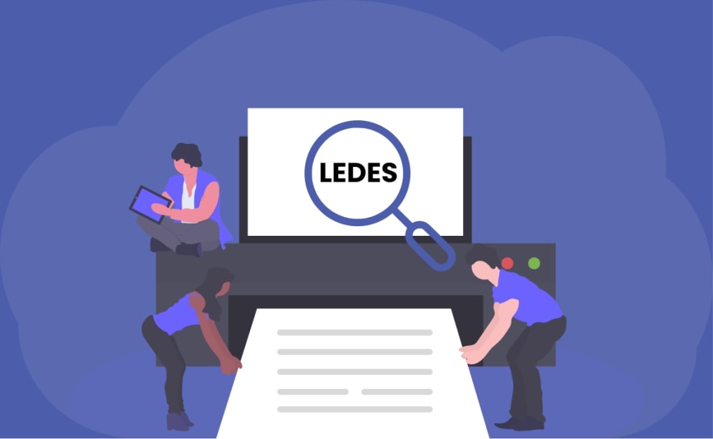 Types of LEDES billing file formats