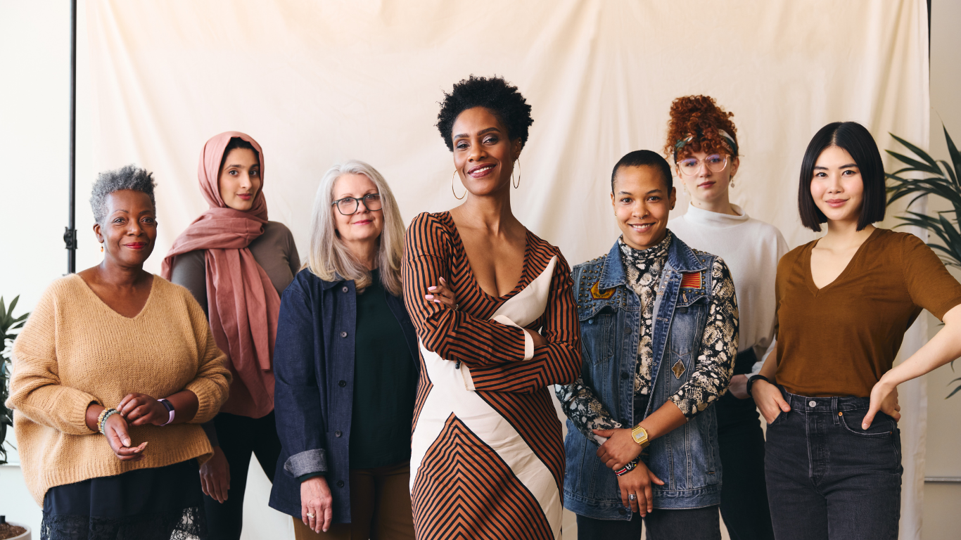 Women Waving Victory Flags in The Legal World