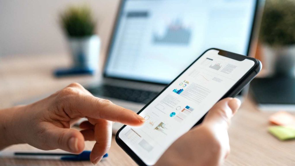 Professional using tools and apps for legal writing