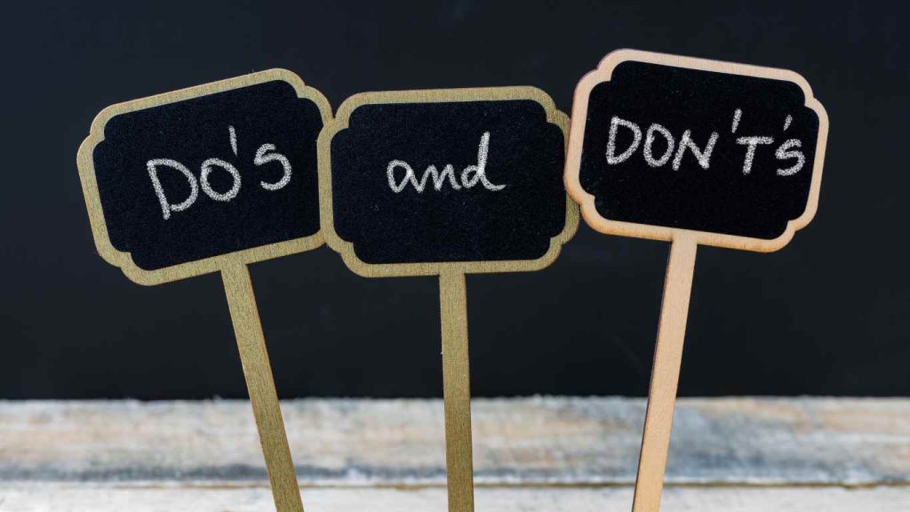Do’s and Don’ts in a Law Internship for Undergraduates 
