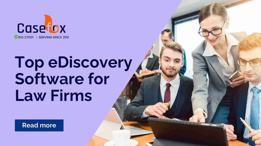 List of Top eDiscovery Software for Law Firms