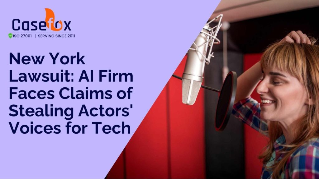 New York Lawsuit: AI Firm Faces Claims of Stealing Actors' Voices for Tech