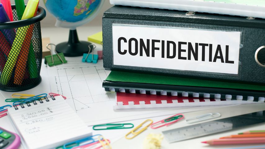 Protecting Your Confidential Information