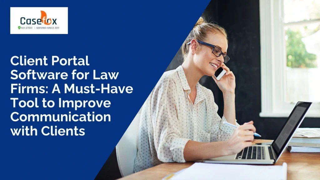 Client portal software for law firms