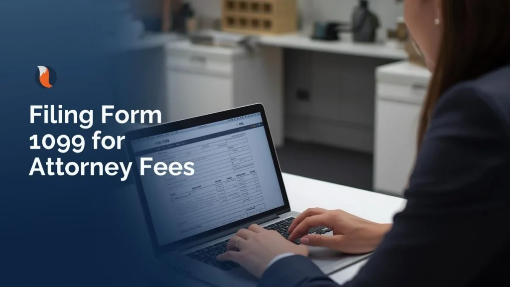how to file form 1099 for attorney fees