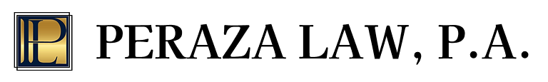 Peraza law logo