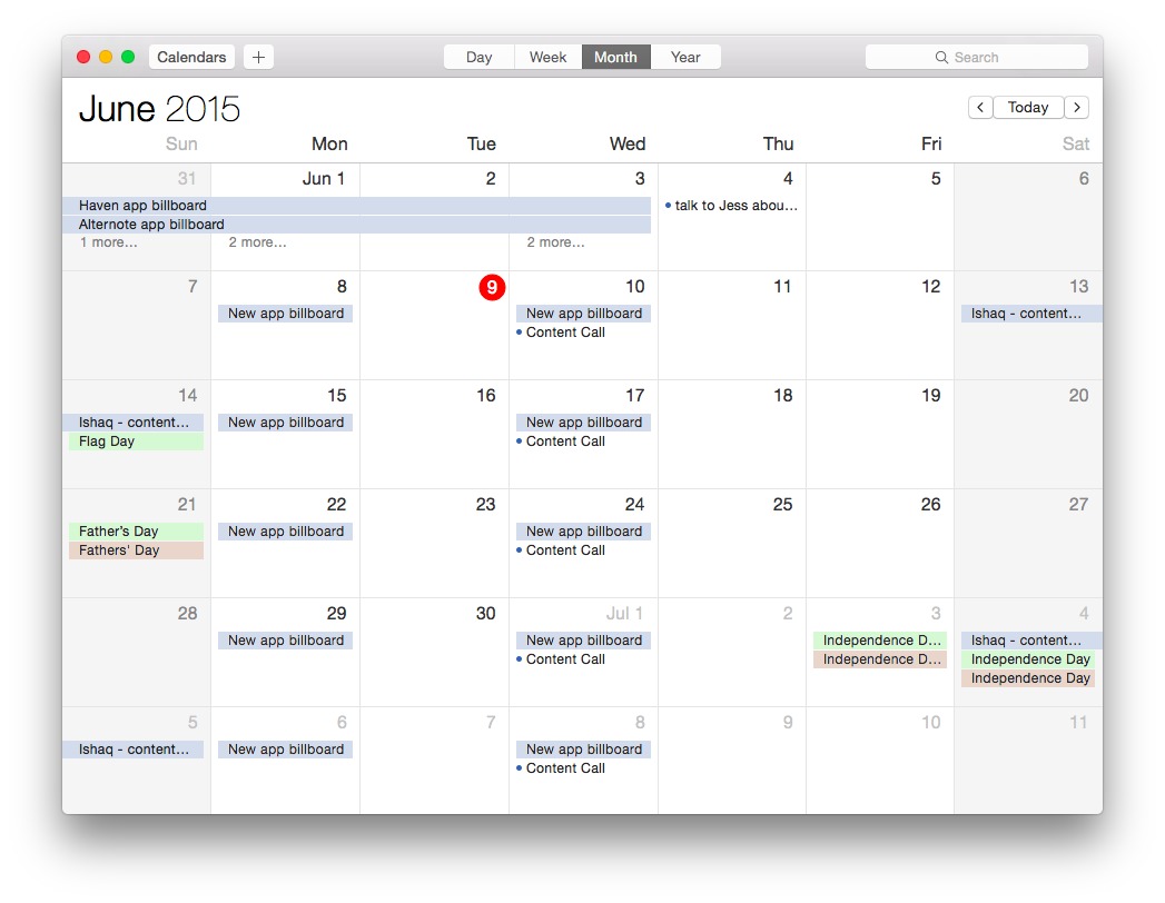 iCal-Calendar