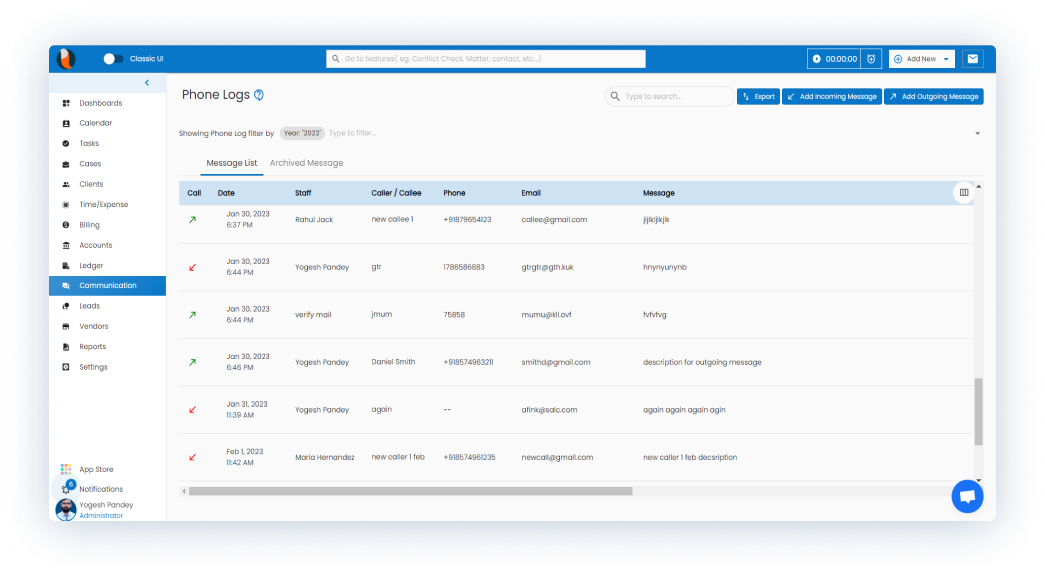 Track progress with case-wise communication-min